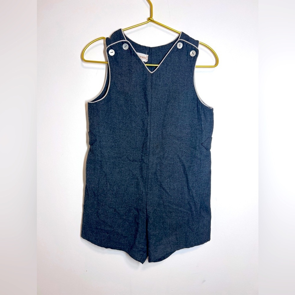 Vintage Baby Romper One Piece Classic Knit Merry Mites